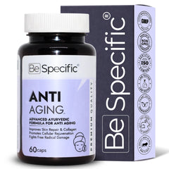 Ayurvedic Capsules for Anti Aging | Natural Ayurvedic Medicine for Youthful Skin & Collagen Support ( 60 Capsules)