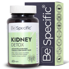 Ayurvedic Kidney Detox Capsules – Advanced Ayurvedic Formula Made with 100% Natural Extracts for Kidney Detox Support, Urinary Health & Fluid Balance