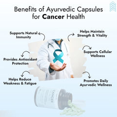 Ayurvedic Cancer Health Support Capsules – Ayurvedic Immunity & Recovery Formula | 60 Capsules