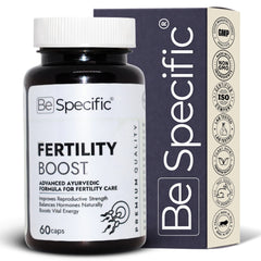 Fertility Ayurvedic Medicine | Advanced Ayurvedic Formula with 100% Natural Extracts | Fertility Ayurvedic Capsules for Reproductive Health, Hormonal Balance & Vitality (60 Capsules)