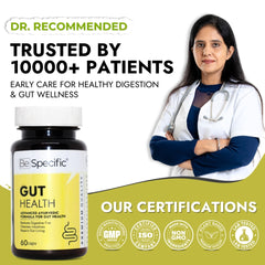 Ayurvedic Capsules for Gut Health | 100% Natural Herbal Extracts for Digestion, Gut Balance, Gas & Acidity Relief