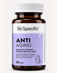 Ayurvedic Capsules for Anti Aging | Natural Ayurvedic Medicine for Youthful Skin & Collagen Support ( 60 Capsules)
