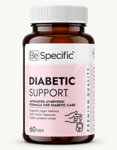 Ayurvedic Diabetes Capsules | 100% Natural & Pure Advanced Ayurvedic Formula for Blood Sugar Support (60 Capsules)
