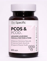 Ayurvedic PCOS & PCOD Capsules – 100% Natural Extracts with Advanced Ayurvedic Formula for Hormonal Balance, Irregular Periods & Ovarian Health