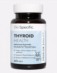 Ayurvedic Thyroid Health Capsules – Advanced Ayurvedic Formula Made with 100% Natural Extracts for Thyroid Balance, Metabolism & Hormonal Support