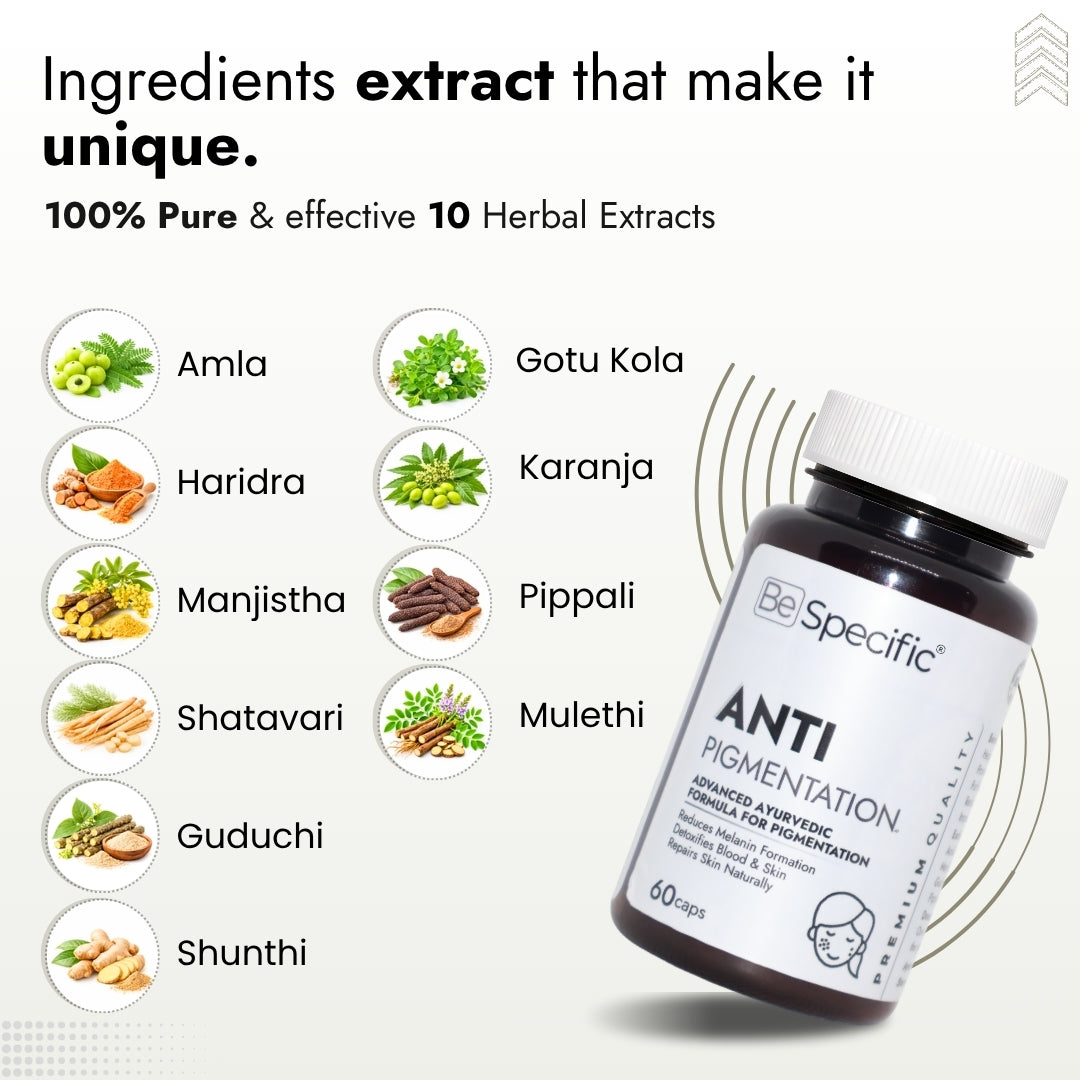 Anti Pigmentation Ayurvedic Capsules