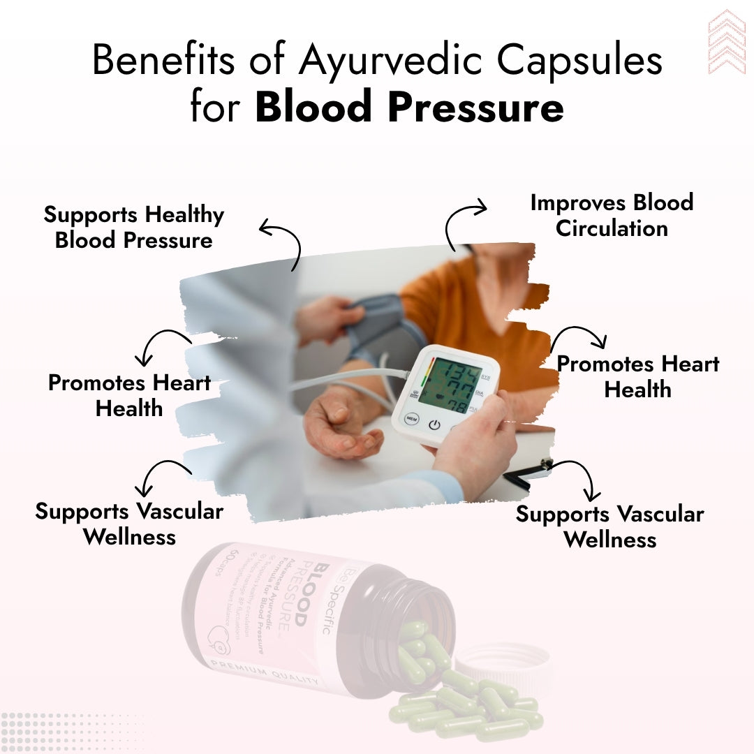 Ayurvedic Blood Pressure Capsules – Advanced Ayurvedic Formula for Blood Pressure & Heart Health Support