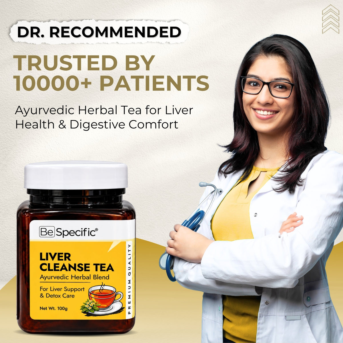 Liver Cleanse Tea for Detox & Healthy Liver Function | 100% Ayurvedic & Safe