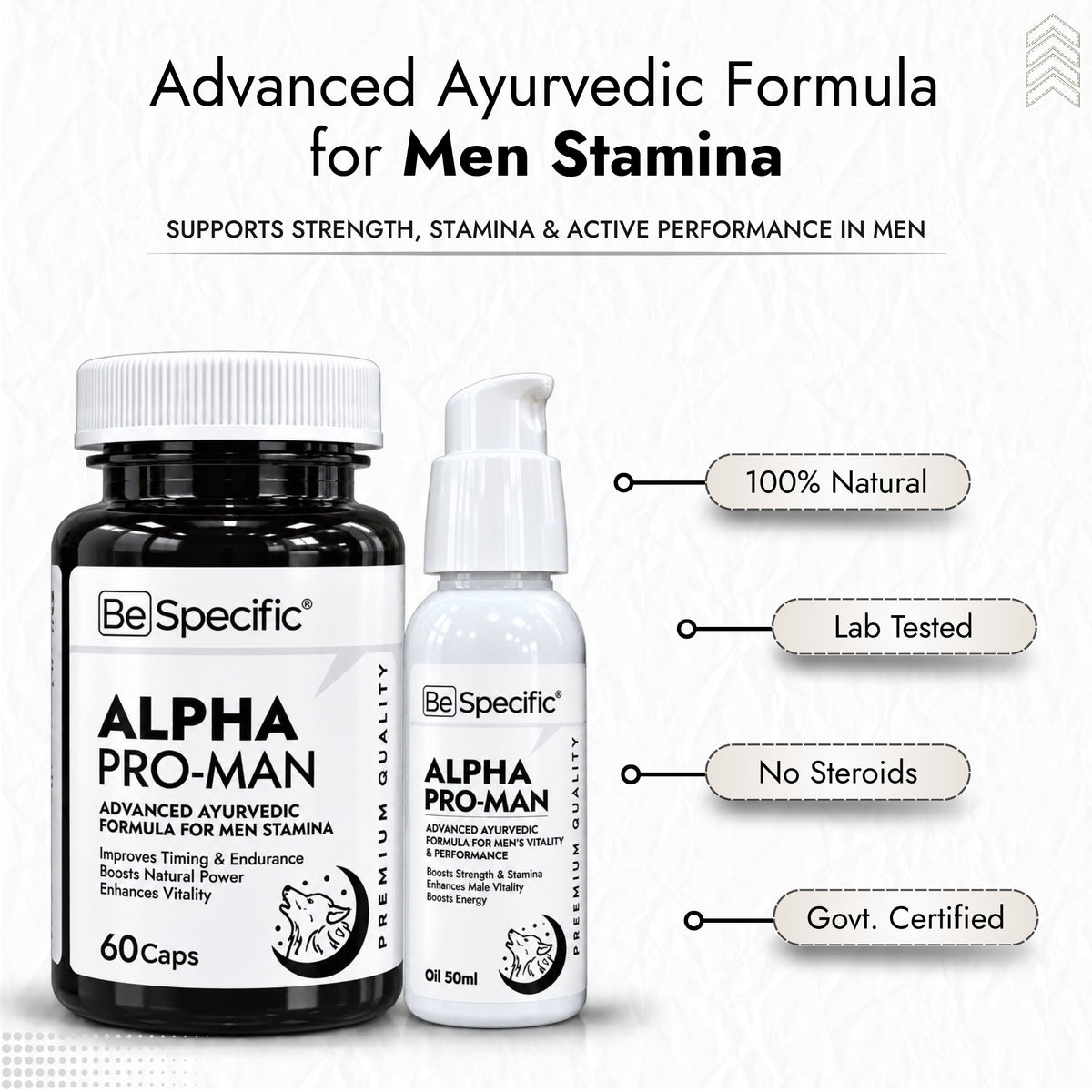 Alpha Pro-Man Ayurvedic Wellness Kit