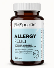 Allergy Relief Capsules – Ayurvedic Medicine for Skin Allergy, Sneezing & Itching (60 Capsules)
