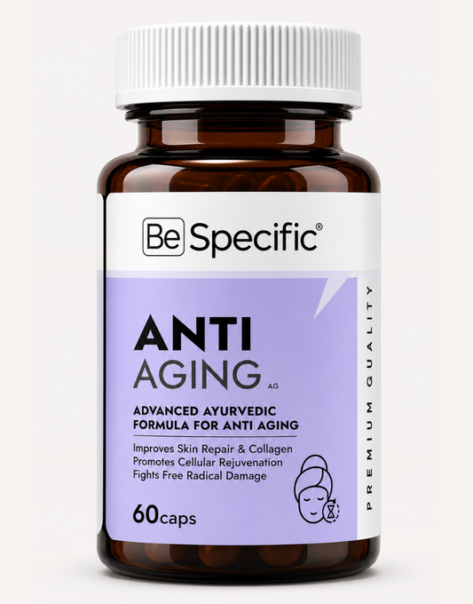 Ayurvedic Capsules for Anti Aging | Natural Ayurvedic Medicine for Youthful Skin & Collagen Support ( 60 Capsules)