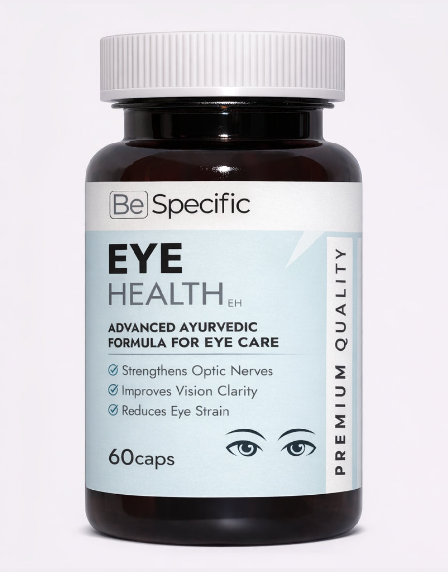 Ayurvedic Eye Health Capsules - Advanced Ayurvedic Formula for Eye Care | Made with 100% Natural Extracts | Best Ayurvedic Medicine for Eyes, Vision Support & Eye Strain Relief