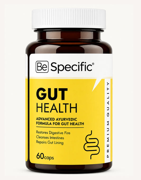 Ayurvedic Capsules for Gut Health | 100% Natural Herbal Extracts for Digestion, Gut Balance, Gas & Acidity Relief