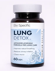 Lung Detox Ayurvedic Capsules – Ayurvedic Medicine for Lung Detox & Respiratory Health | 60 Caps