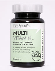 Ayurvedic Multivitamin Capsules – 100% Natural Extracts & Advanced Ayurvedic Formula for Energy, Immunity & Daily Nutrition Support