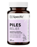Ayurvedic Piles Relief Capsules – 100% Natural Extracts with Advanced Ayurvedic Formula for Piles Relief, Bleeding Piles, Constipation & Digestive Comfort